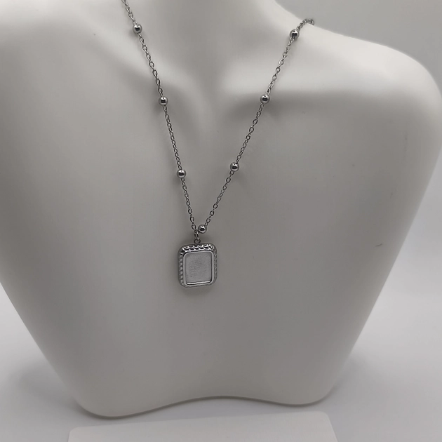 Lustre Silver Necklace